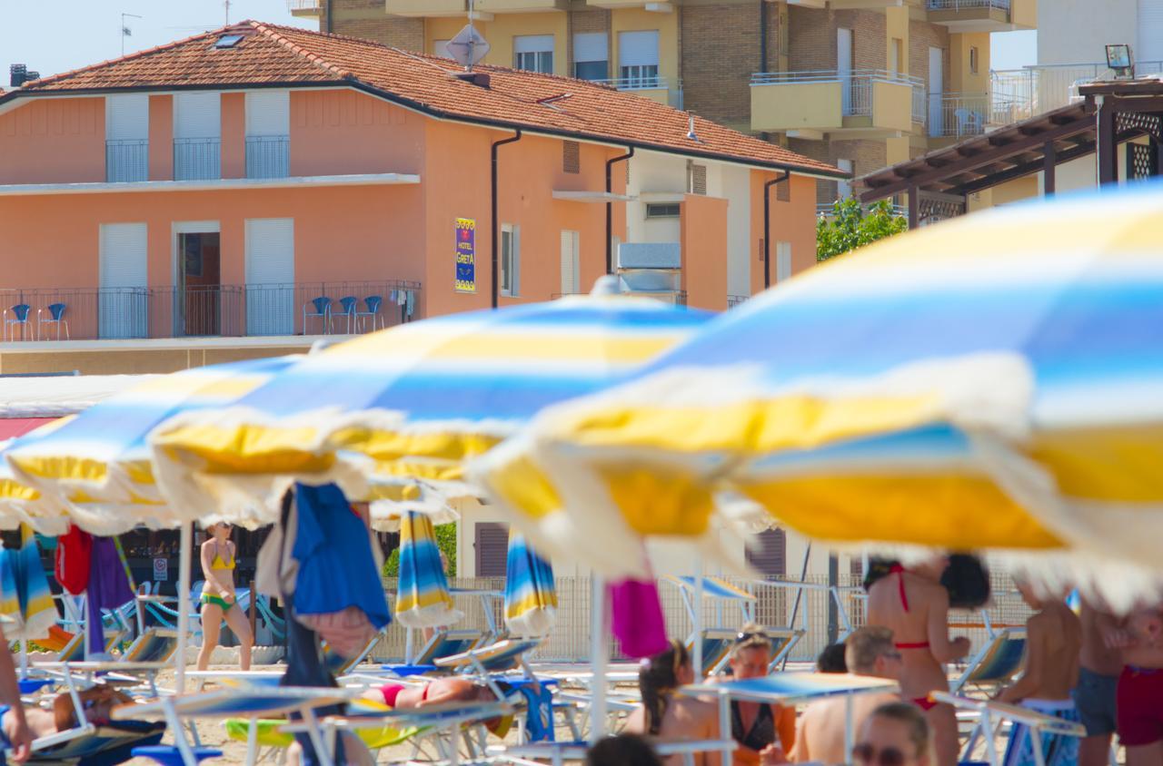 Hotel Greta B&B Rimini Exterior photo